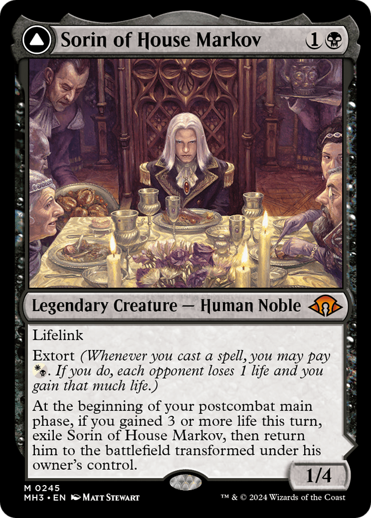 Sorin of House Markov // Sorin, Ravenous Neonate [Modern Horizons 3] | Grognard Games