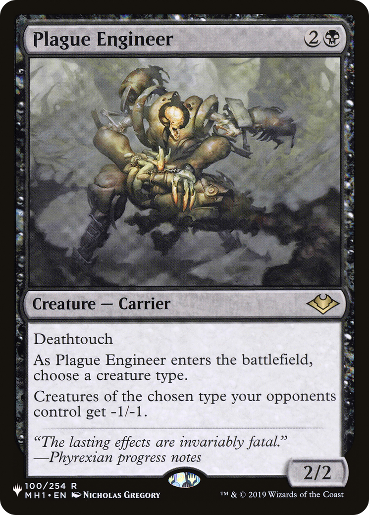 Plague Engineer [The List] | Grognard Games