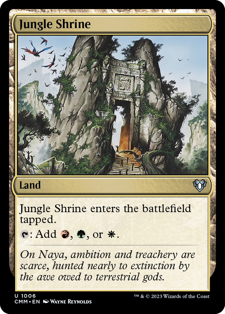 Jungle Shrine [Commander Masters] | Grognard Games