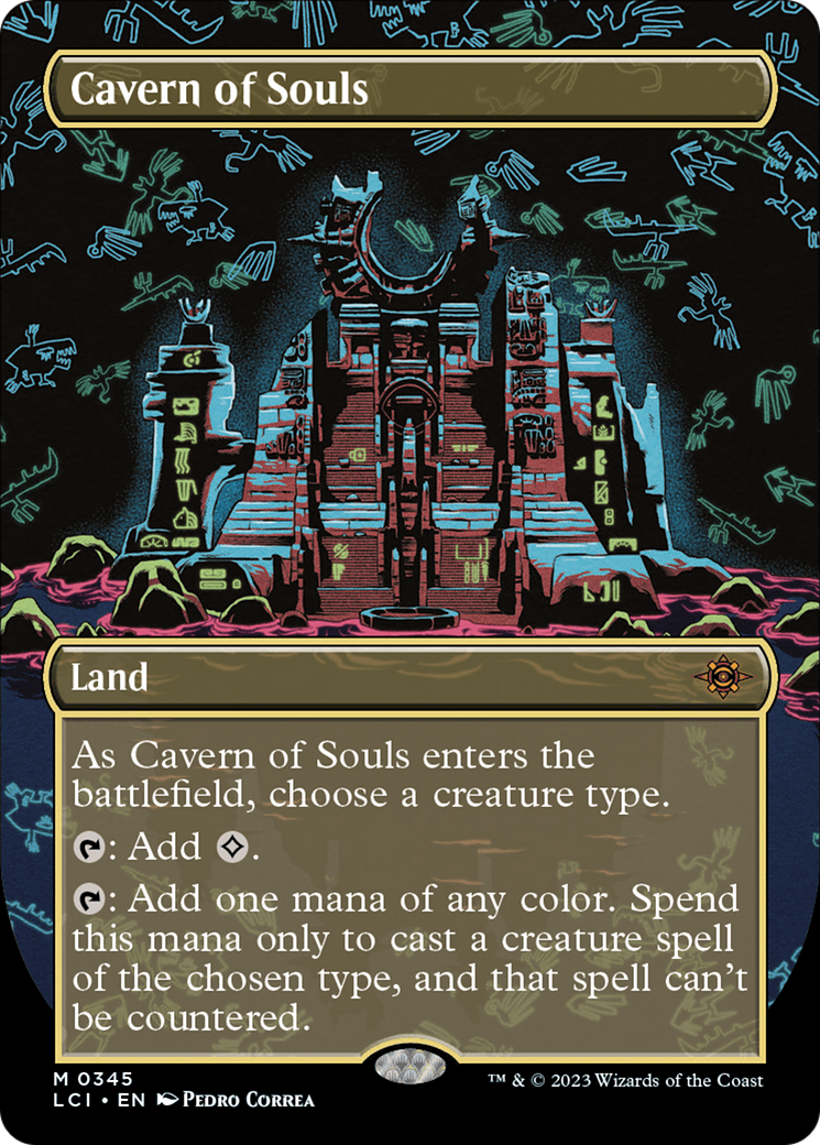 Cavern of Souls (0345) (Borderless) [The Lost Caverns of Ixalan] | Grognard Games