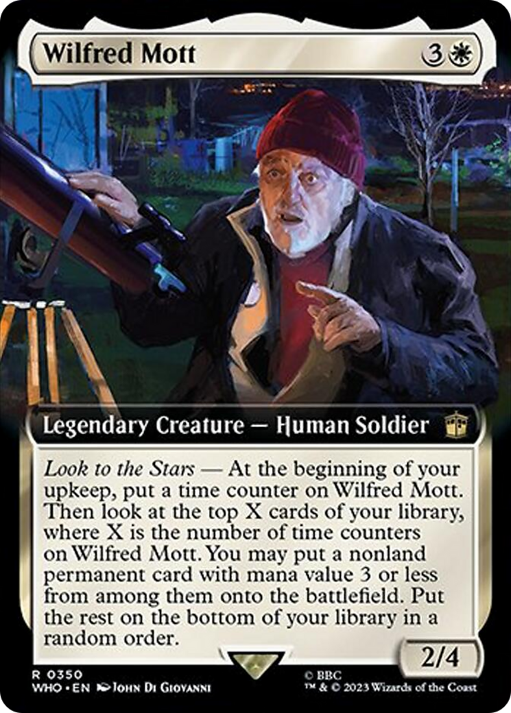 Wilfred Mott (Extended Art) [Doctor Who] | Grognard Games