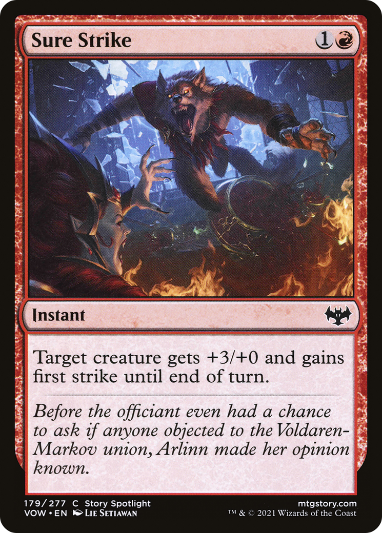 Sure Strike [Innistrad: Crimson Vow] | Grognard Games