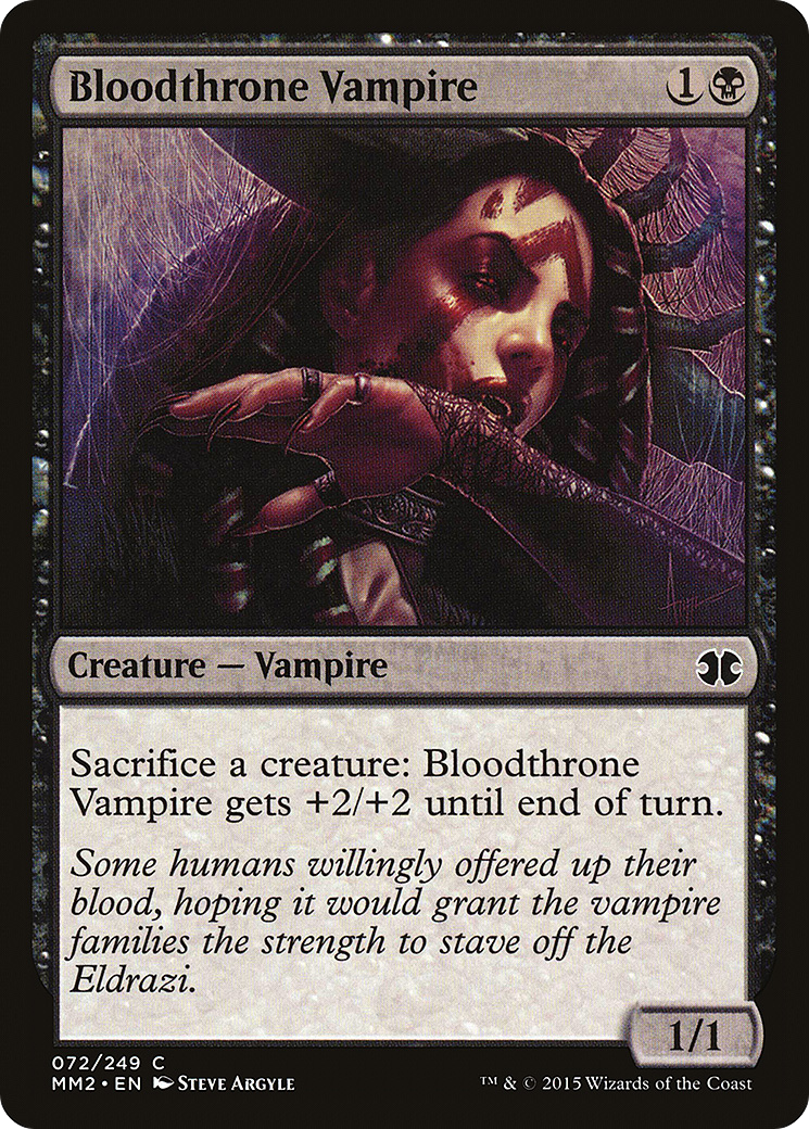 Bloodthrone Vampire [Modern Masters 2015] | Grognard Games