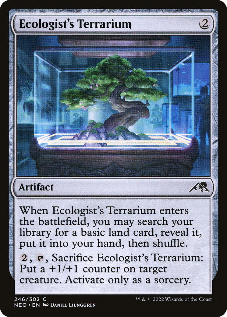 Ecologist's Terrarium [Kamigawa: Neon Dynasty] | Grognard Games
