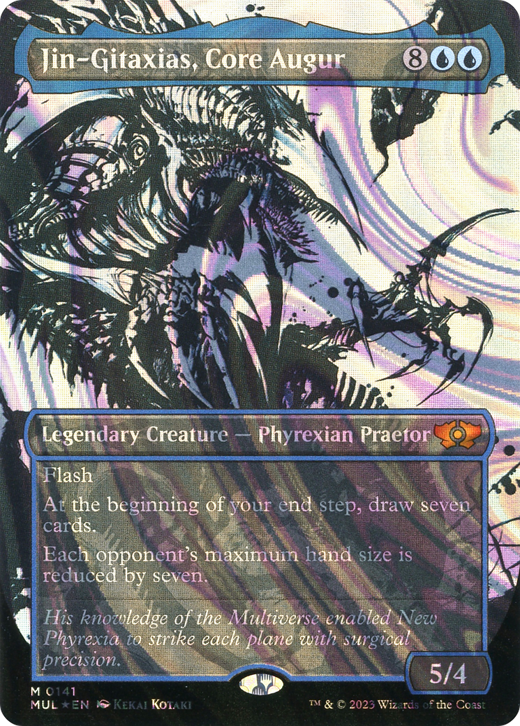 Jin-Gitaxias, Core Augur (Halo Foil) [Multiverse Legends] | Grognard Games