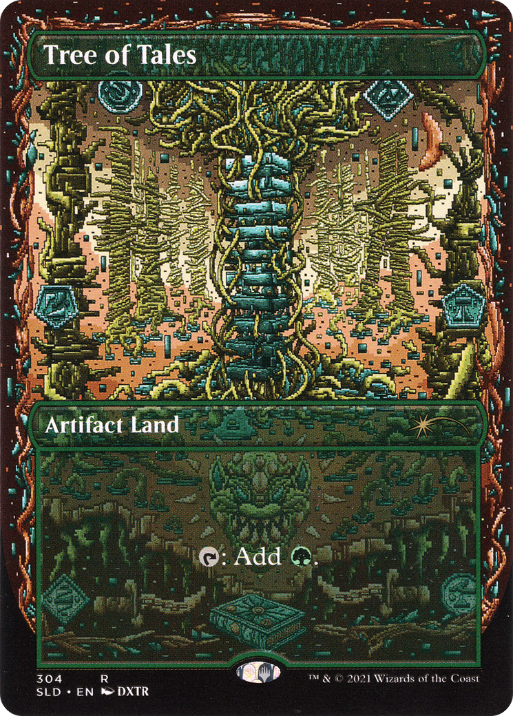 Tree of Tales (Borderless) [Secret Lair Drop Series] | Grognard Games