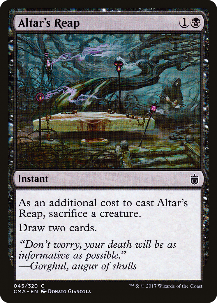 Altar's Reap [Commander Anthology] | Grognard Games