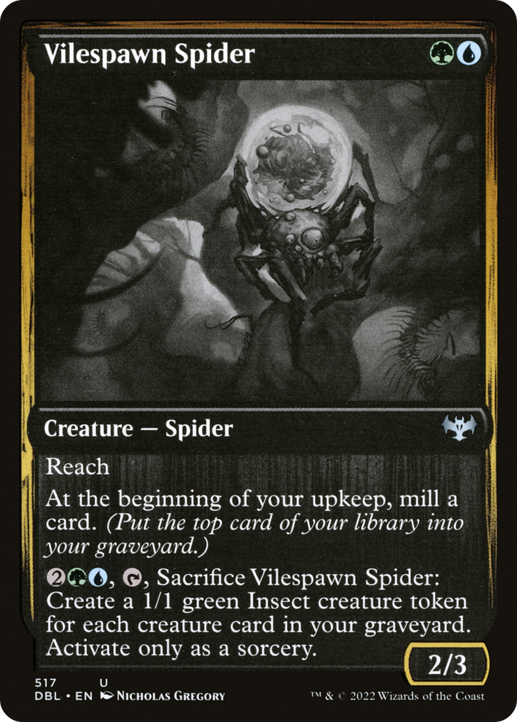 Vilespawn Spider [Innistrad: Double Feature] | Grognard Games