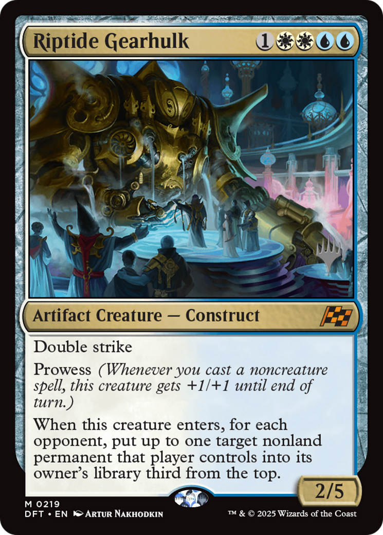 Riptide Gearhulk (Promo Pack) [Aetherdrift Promos] | Grognard Games