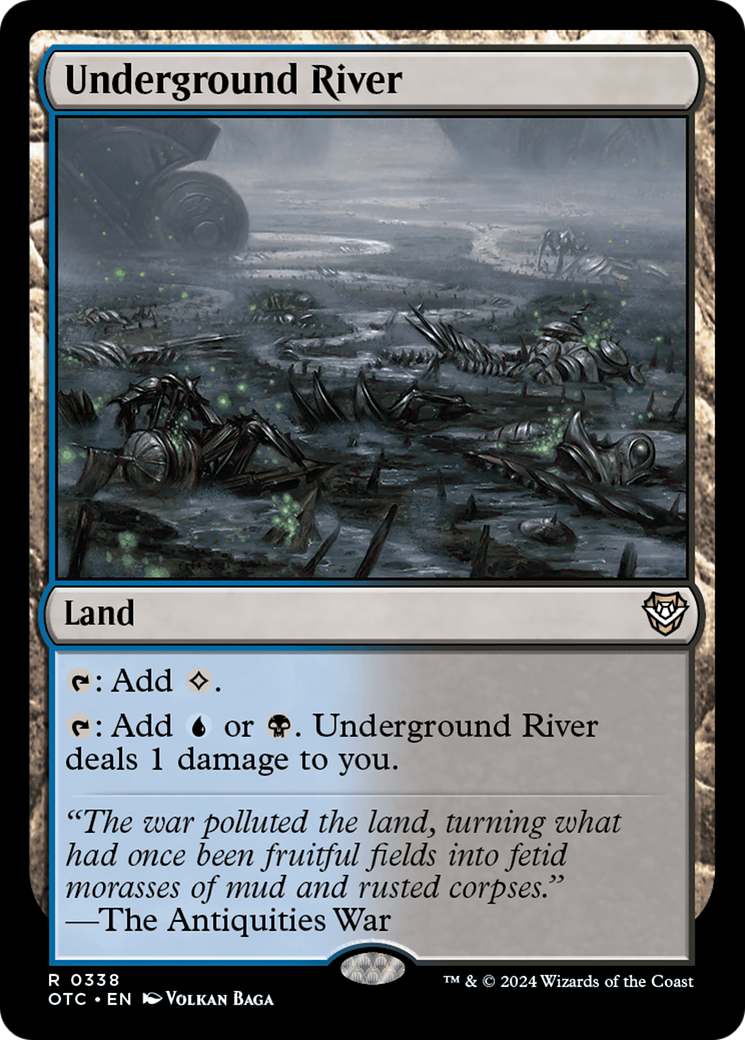 Underground River [Outlaws of Thunder Junction Commander] | Grognard Games