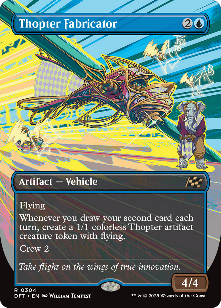 Thopter Fabricator (Borderless) [Aetherdrift] | Grognard Games
