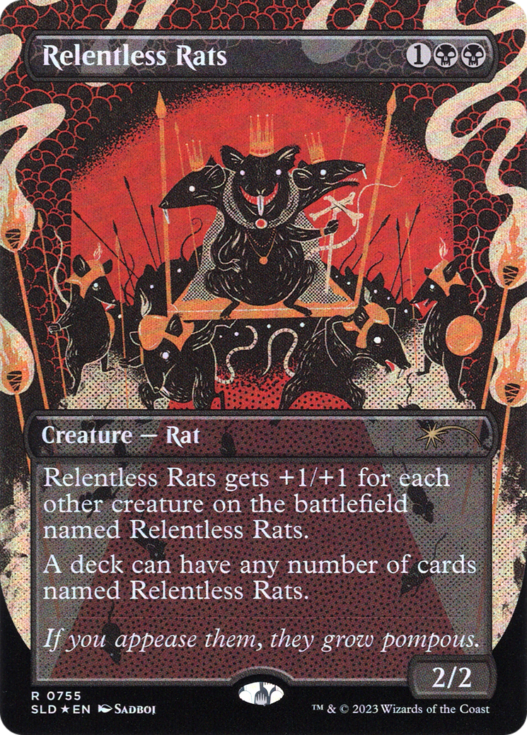 Relentless Rats (755) [Secret Lair Drop Series] | Grognard Games