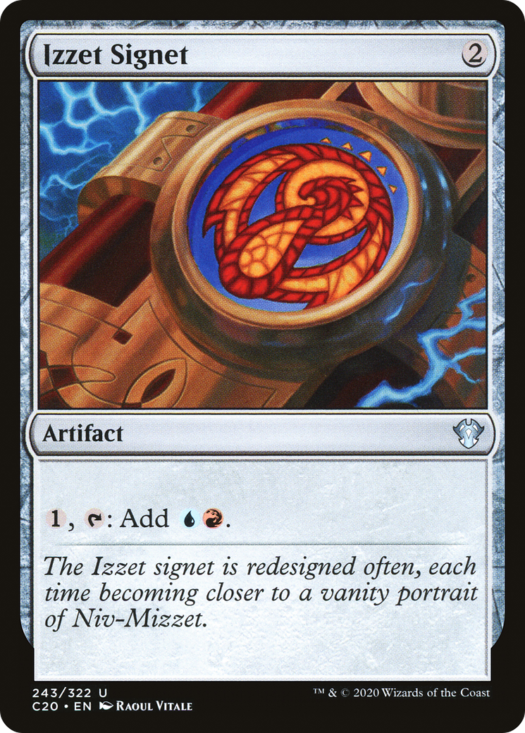 Izzet Signet [Commander 2020] | Grognard Games