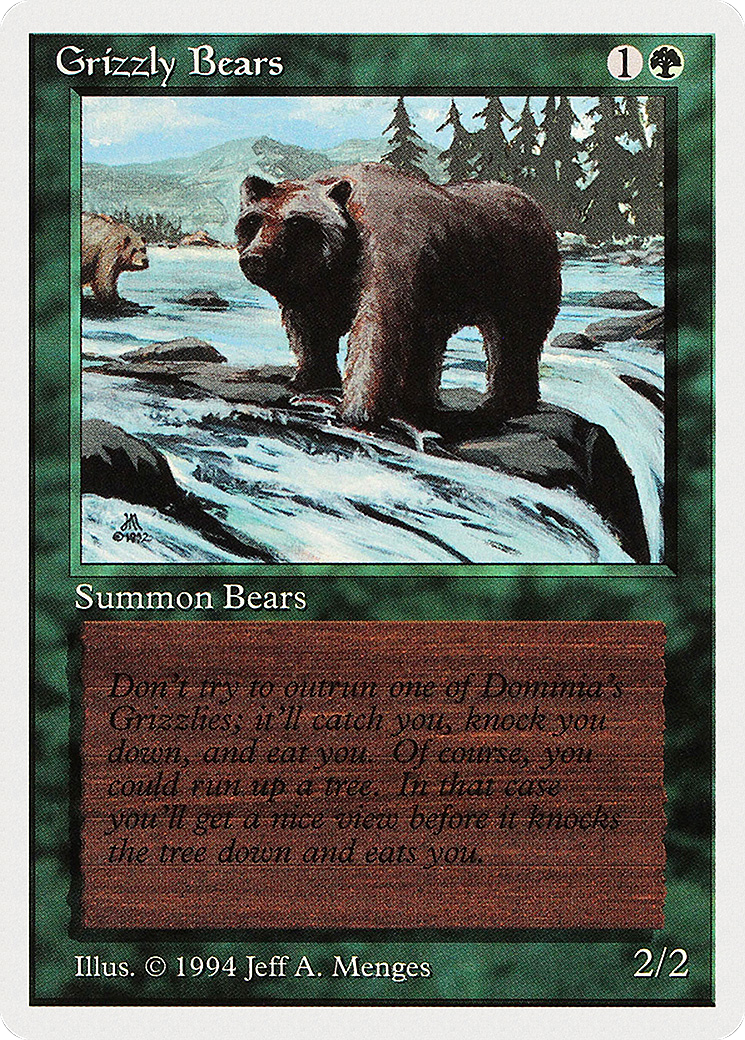 Grizzly Bears [Summer Magic / Edgar] | Grognard Games