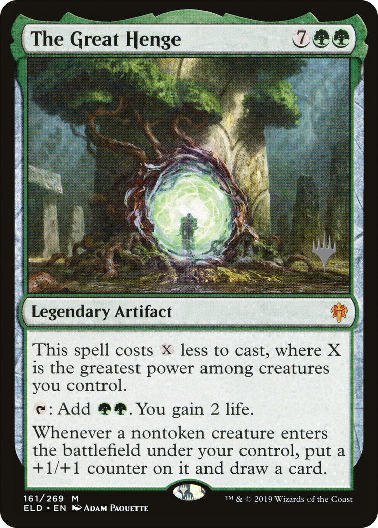 The Great Henge (Promo Pack) [Throne of Eldraine Promos] | Grognard Games