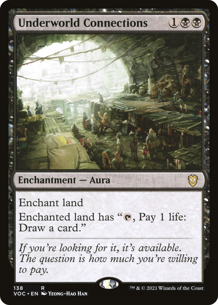 Underworld Connections [Innistrad: Crimson Vow Commander] | Grognard Games