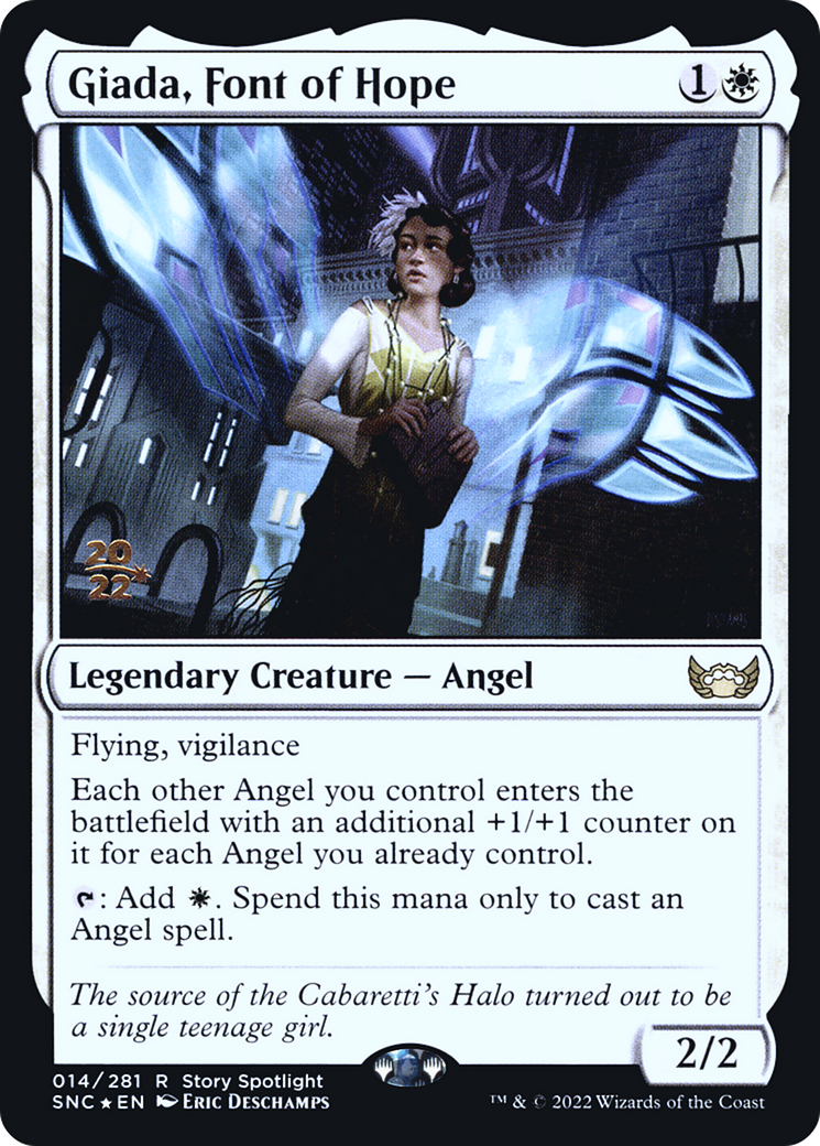 Giada, Font of Hope [Streets of New Capenna Prerelease Promos] | Grognard Games