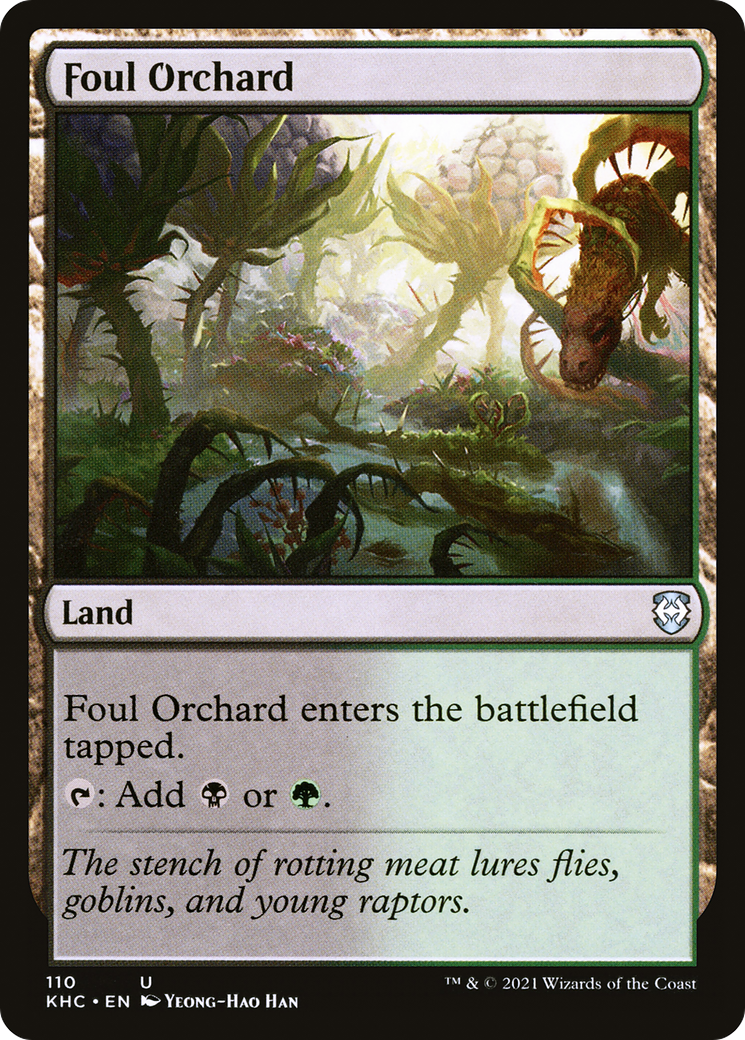 Foul Orchard [Kaldheim Commander] | Grognard Games