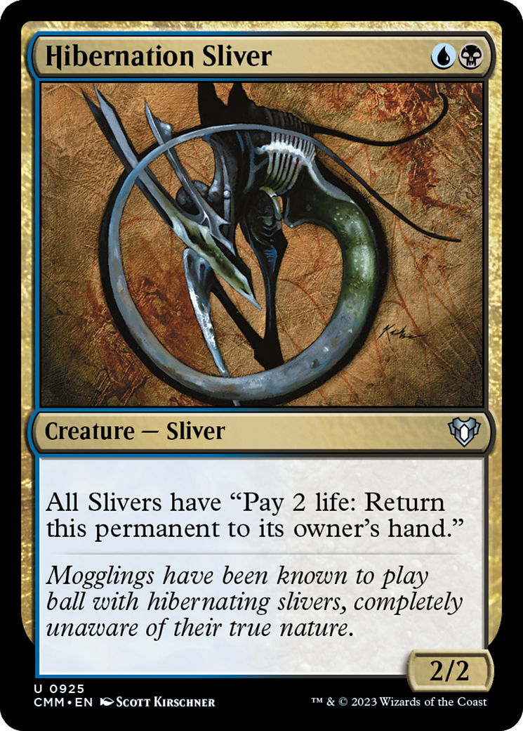 Hibernation Sliver [Commander Masters] | Grognard Games