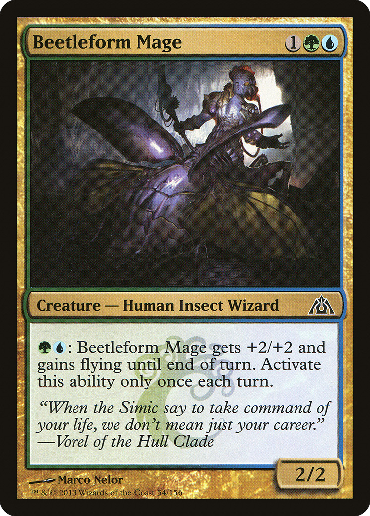 Beetleform Mage [Dragon's Maze] | Grognard Games