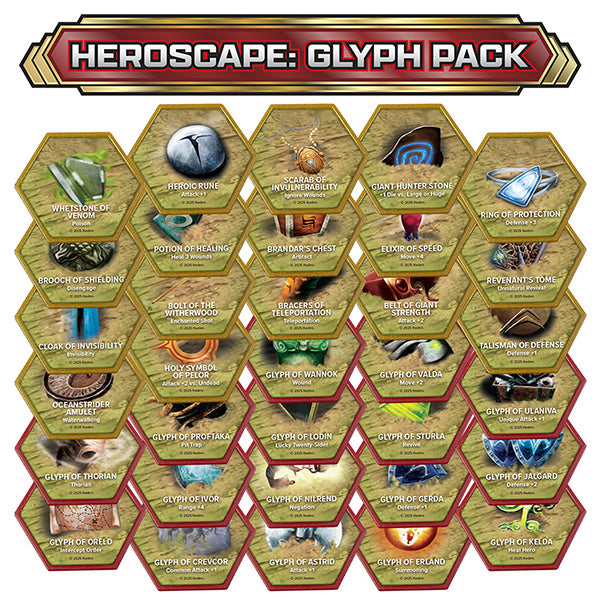 Heroscape: Glyph pack | Grognard Games