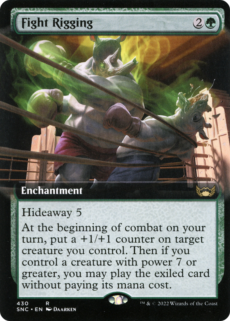 Fight Rigging (Extended Art) [Streets of New Capenna] | Grognard Games