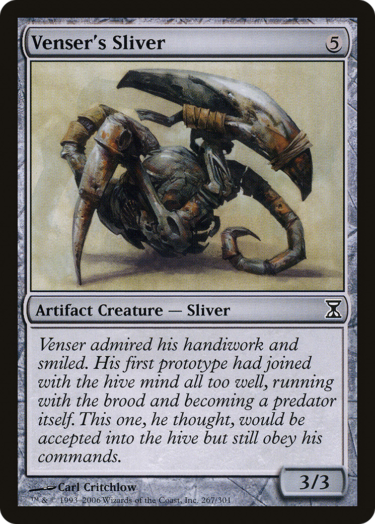 Venser's Sliver [Time Spiral] | Grognard Games