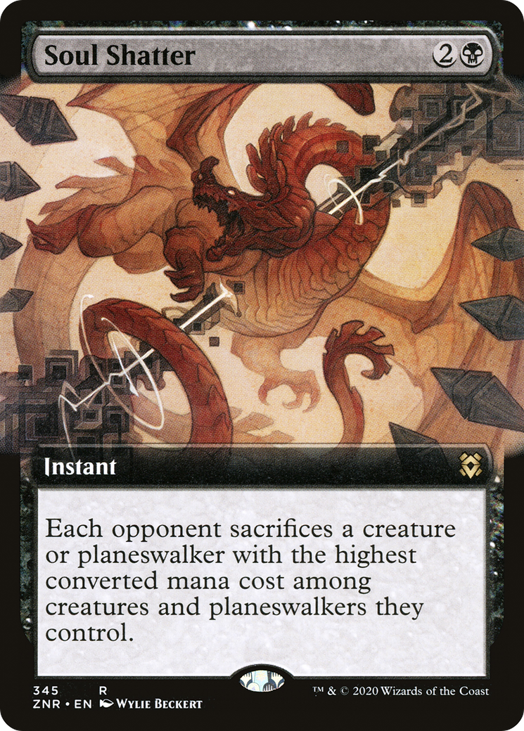 Soul Shatter (Extended) [Zendikar Rising] | Grognard Games