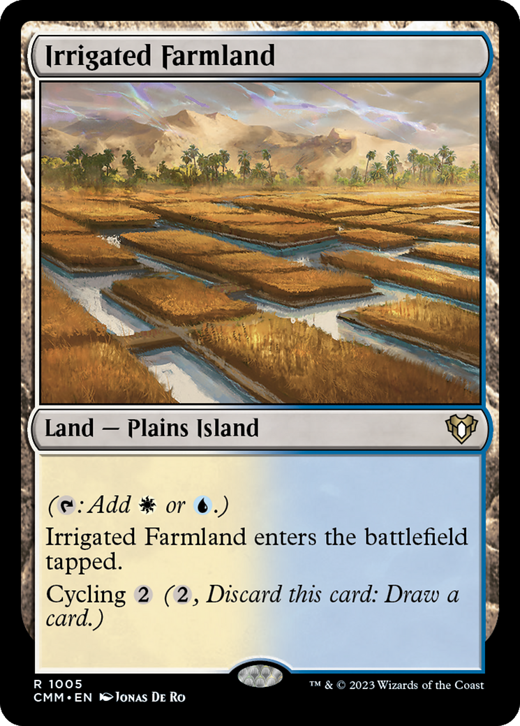 Irrigated Farmland [Commander Masters] | Grognard Games
