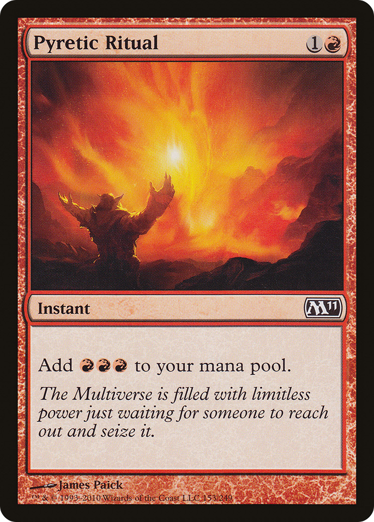 Pyretic Ritual (M11-153) - Magic 2011 | Grognard Games