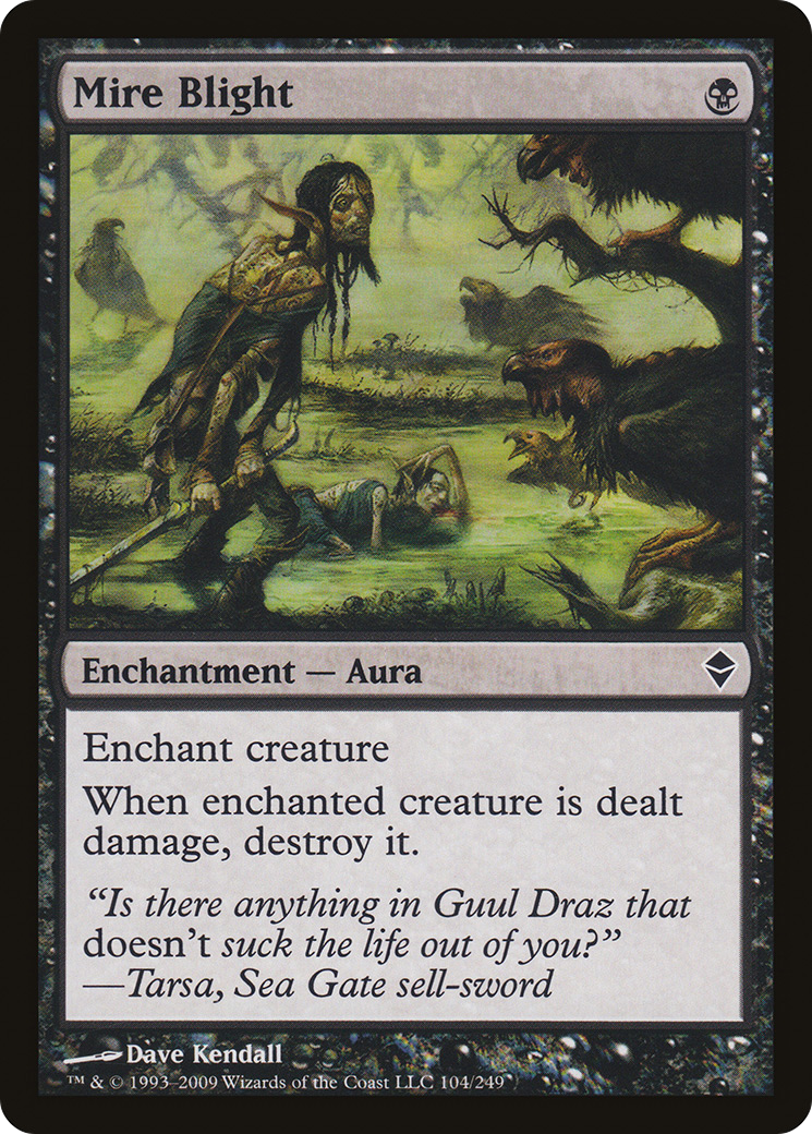 Mire Blight [Zendikar] | Grognard Games