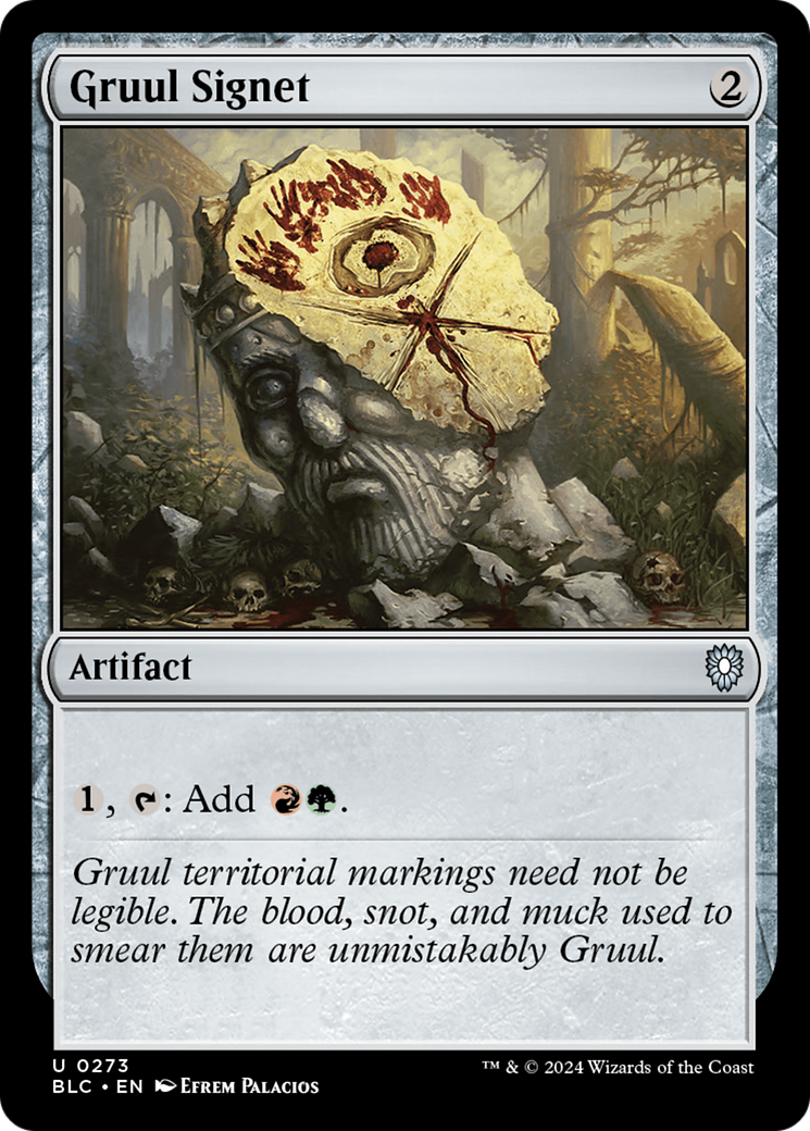 Gruul Signet [Bloomburrow Commander] | Grognard Games