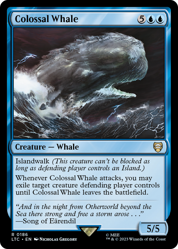 Colossal Whale [The Lord of the Rings: Tales of Middle-Earth Commander] | Grognard Games