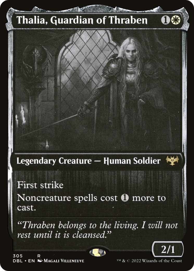 Thalia, Guardian of Thraben [Innistrad: Double Feature] | Grognard Games