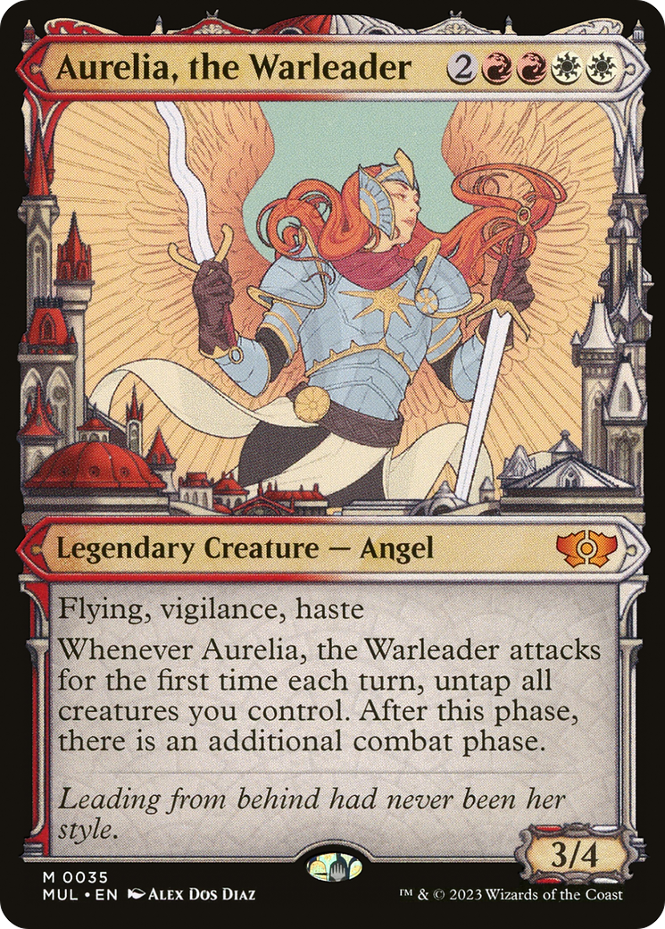 Aurelia, the Warleader [Multiverse Legends] | Grognard Games