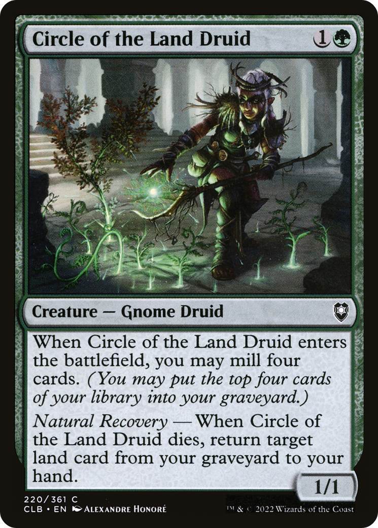 Circle of the Land Druid [Commander Legends: Battle for Baldur's Gate] | Grognard Games