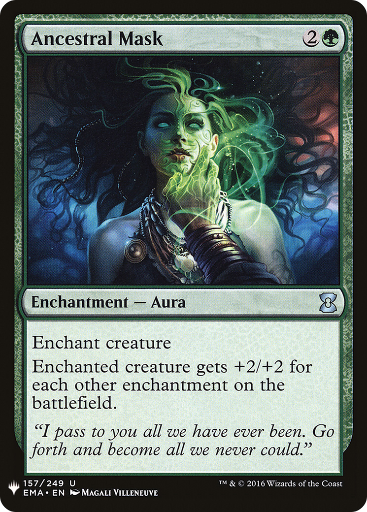 Ancestral Mask [Mystery Booster] | Grognard Games