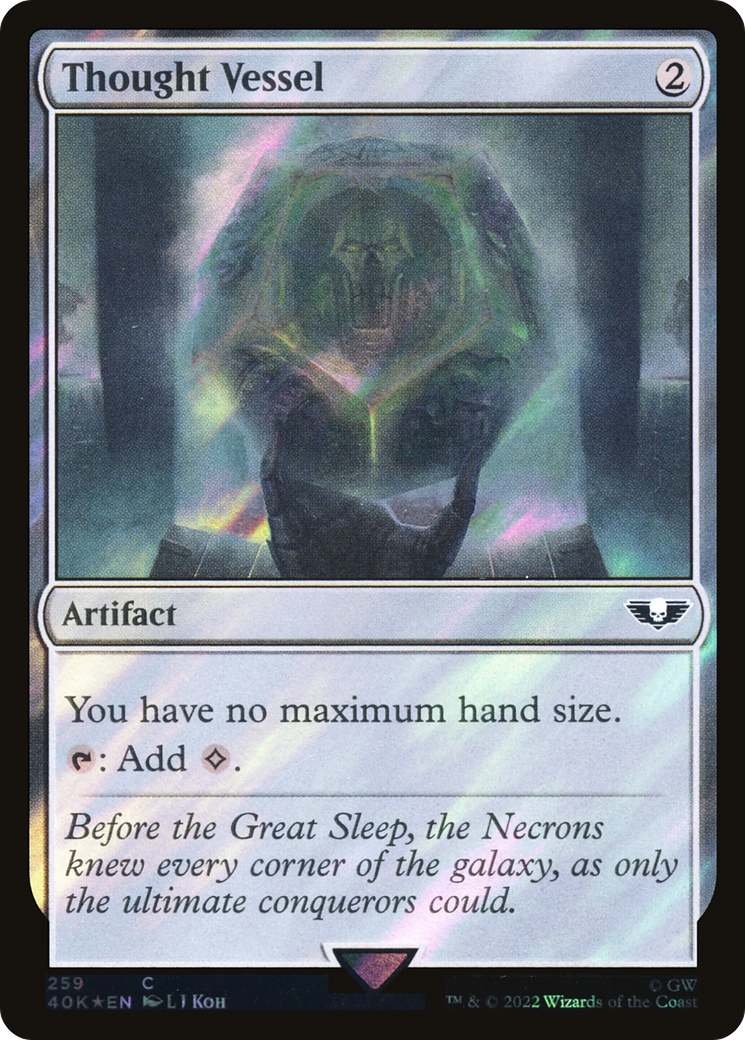 Thought Vessel (Surge Foil) [Universes Beyond: Warhammer 40,000] | Grognard Games