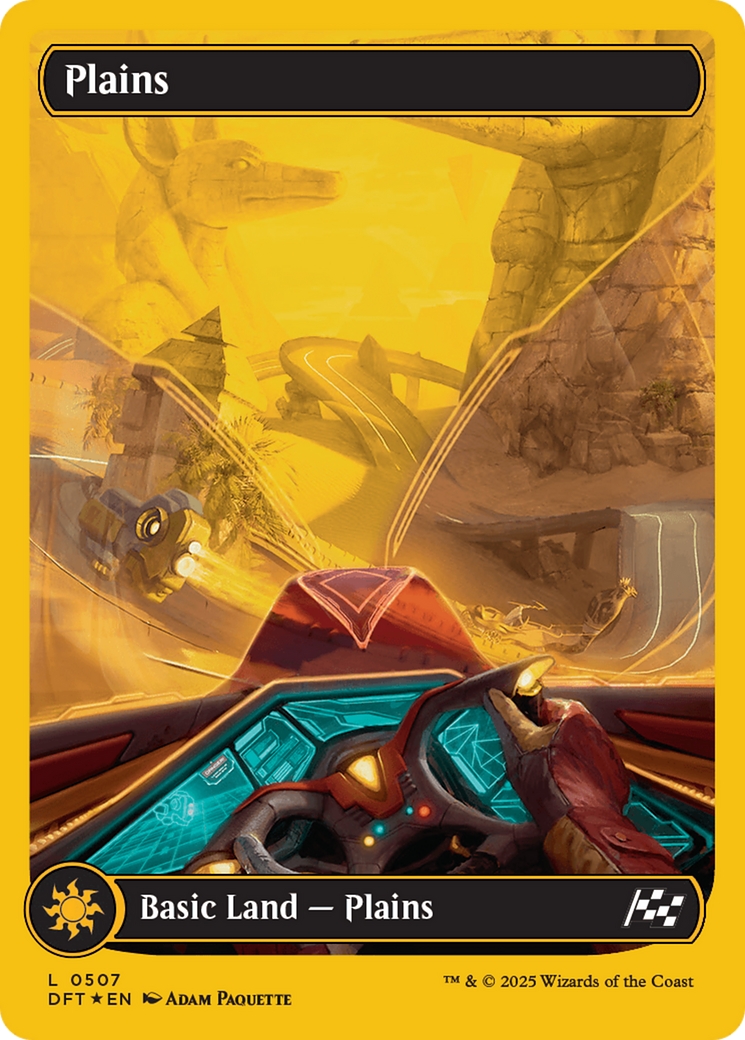 Plains (0507) (First-Place Foil) [Aetherdrift] | Grognard Games