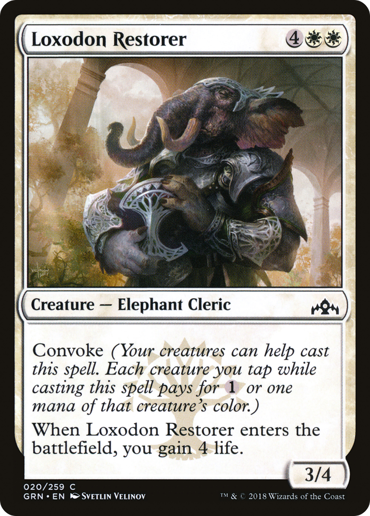 Loxodon Restorer [Guilds of Ravnica] | Grognard Games