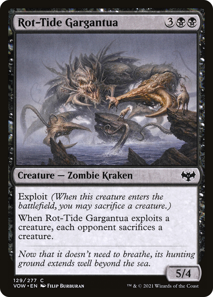 Rot-Tide Gargantua [Innistrad: Crimson Vow] | Grognard Games