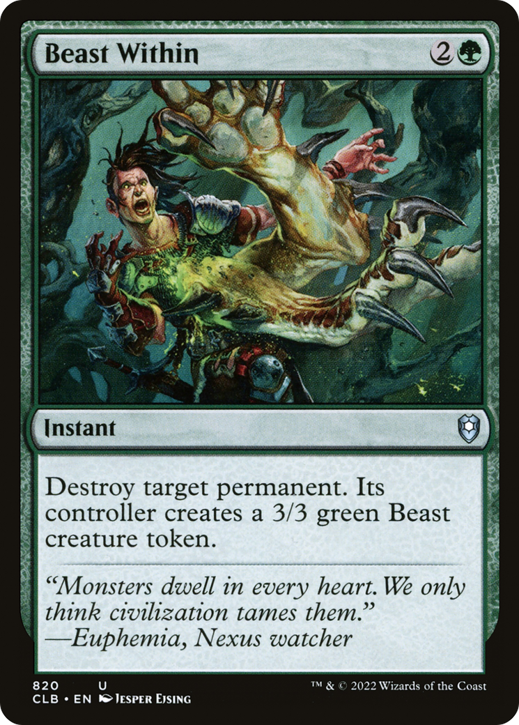 Beast Within [Commander Legends: Battle for Baldur's Gate] | Grognard Games