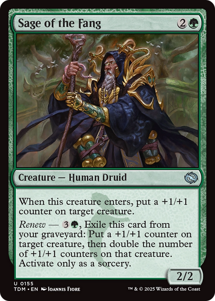 Sage of the Fang [Tarkir: Dragonstorm] | Grognard Games