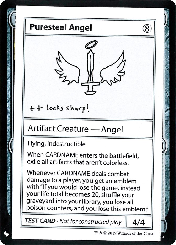 Puresteel Angel [Mystery Booster Playtest Cards] | Grognard Games