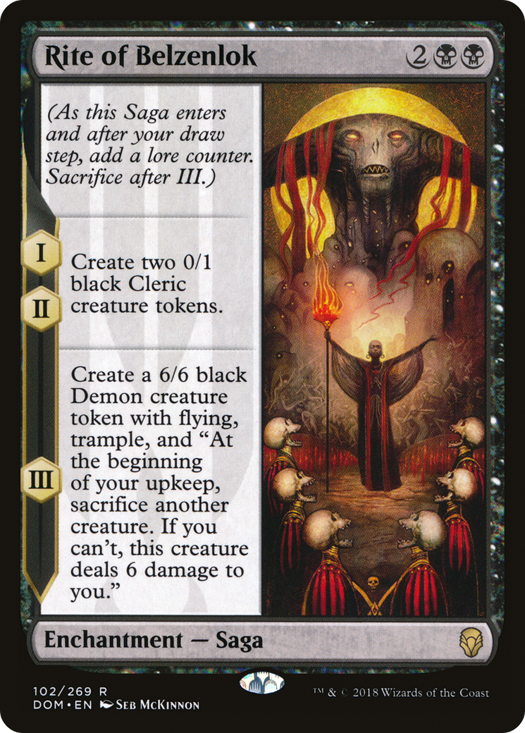 Rite of Belzenlok [Dominaria] | Grognard Games