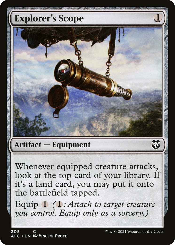 Explorer's Scope [Dungeons & Dragons: Adventures in the Forgotten Realms Commander] | Grognard Games