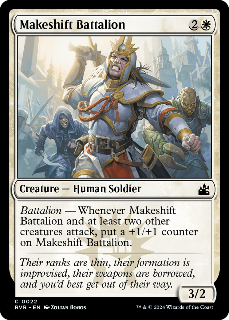 Makeshift Battalion [Ravnica Remastered] | Grognard Games