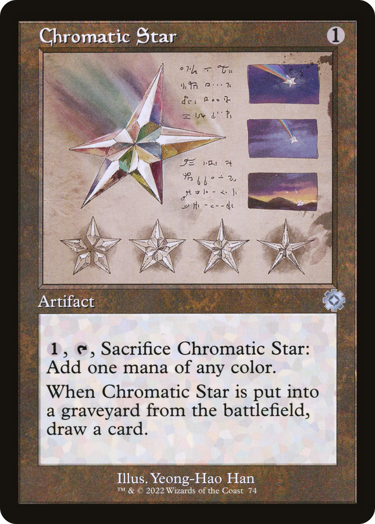 Chromatic Star (Retro Schematic) [The Brothers' War Retro Artifacts] | Grognard Games