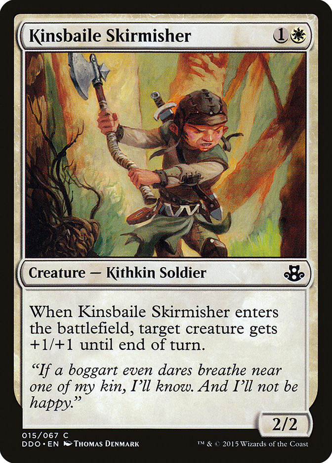 Kinsbaile Skirmisher [Duel Decks: Elspeth vs. Kiora] | Grognard Games