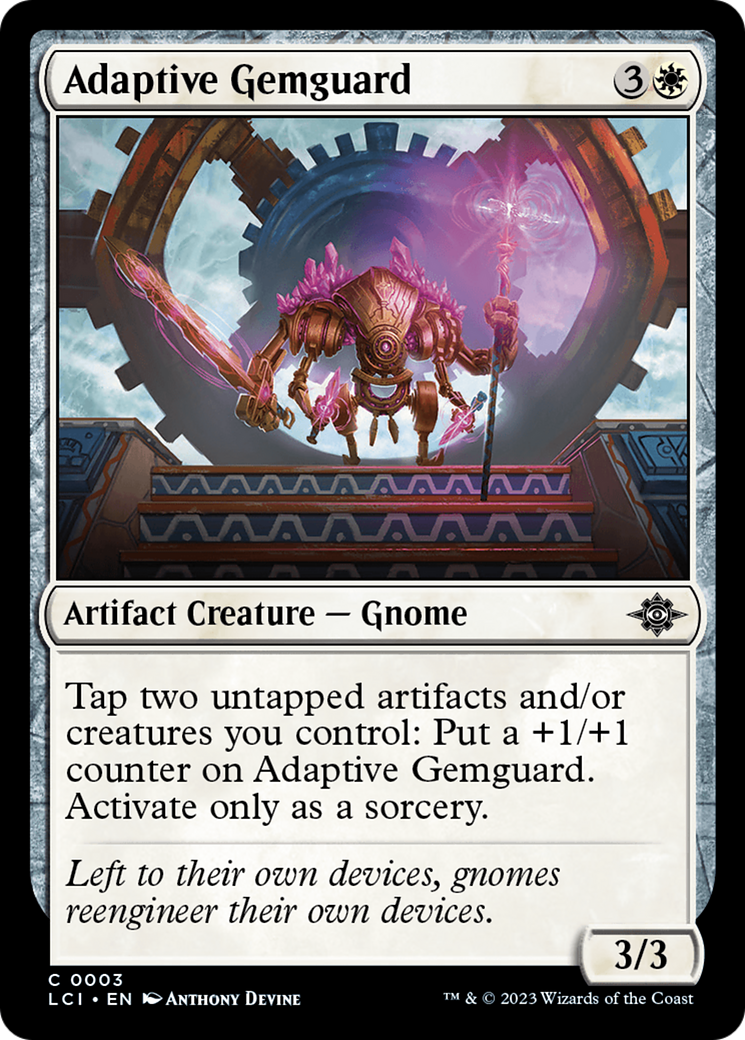 Adaptive Gemguard [The Lost Caverns of Ixalan] | Grognard Games